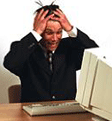 computer stress men